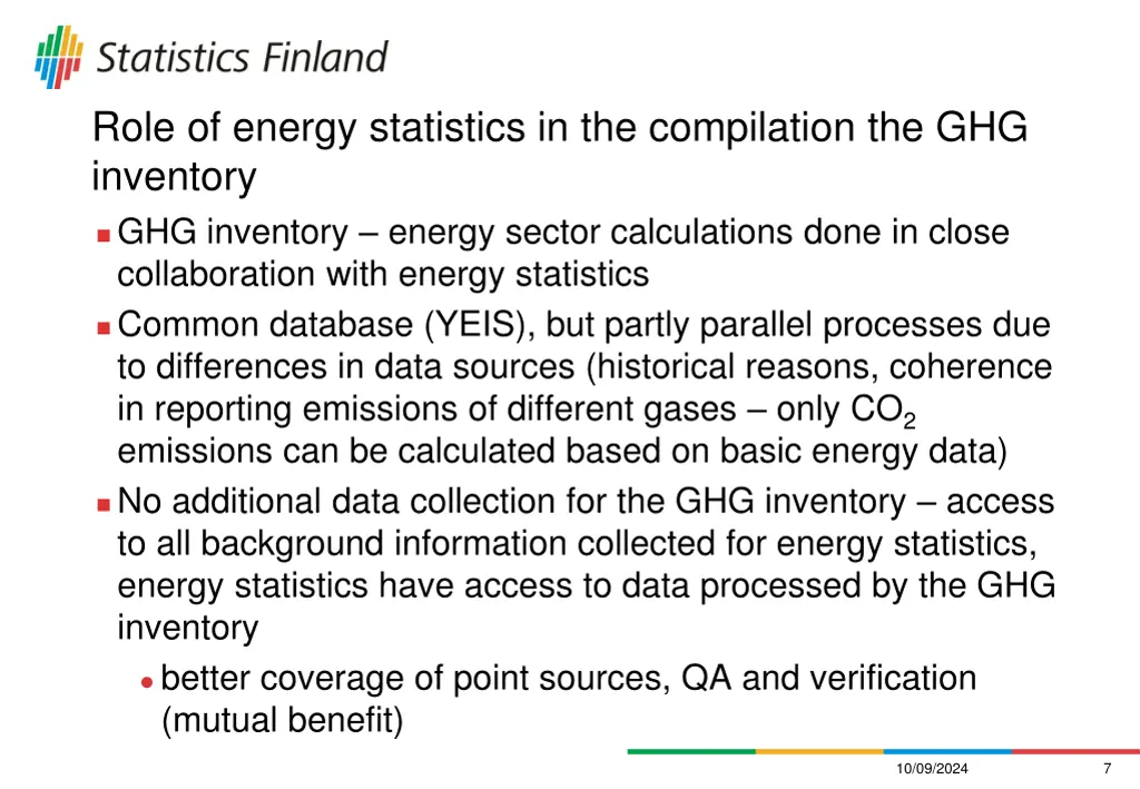 role of energy statistics in the compilation 1