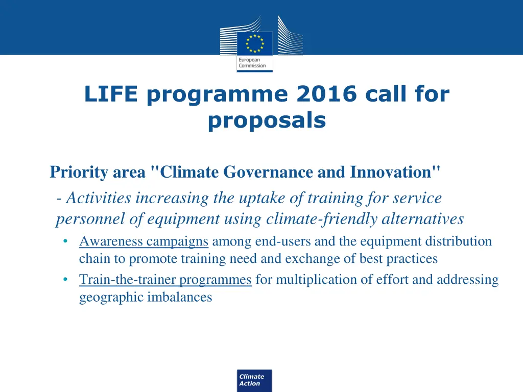 life programme 2016 call for proposals 1