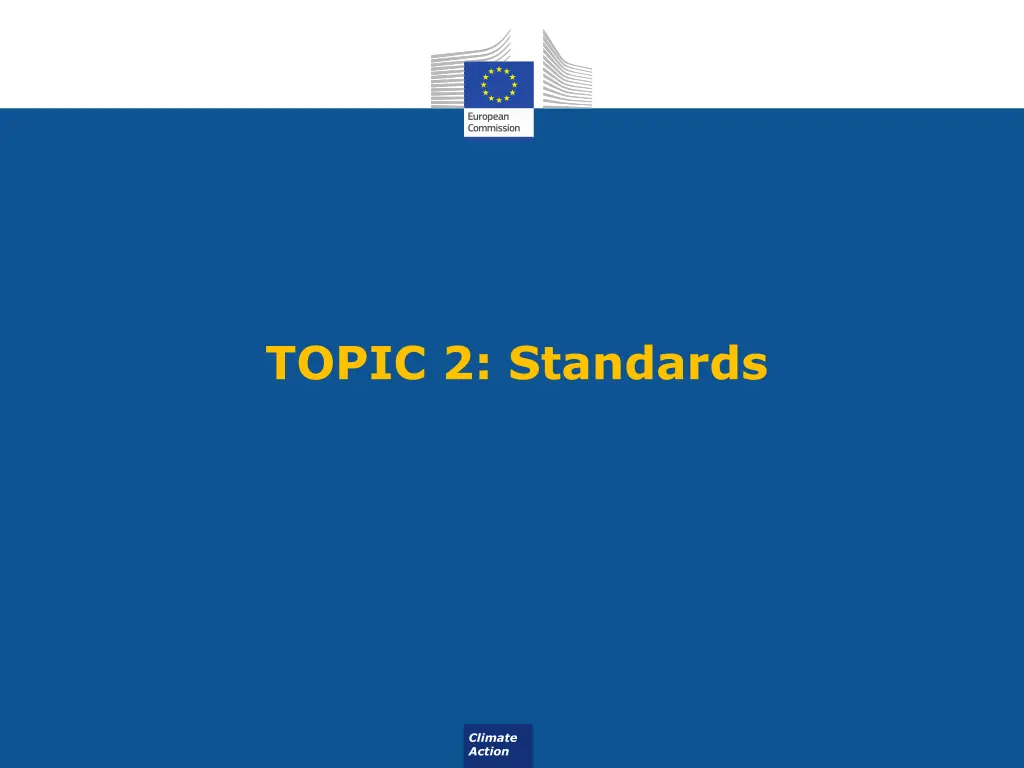 topic 2 standards