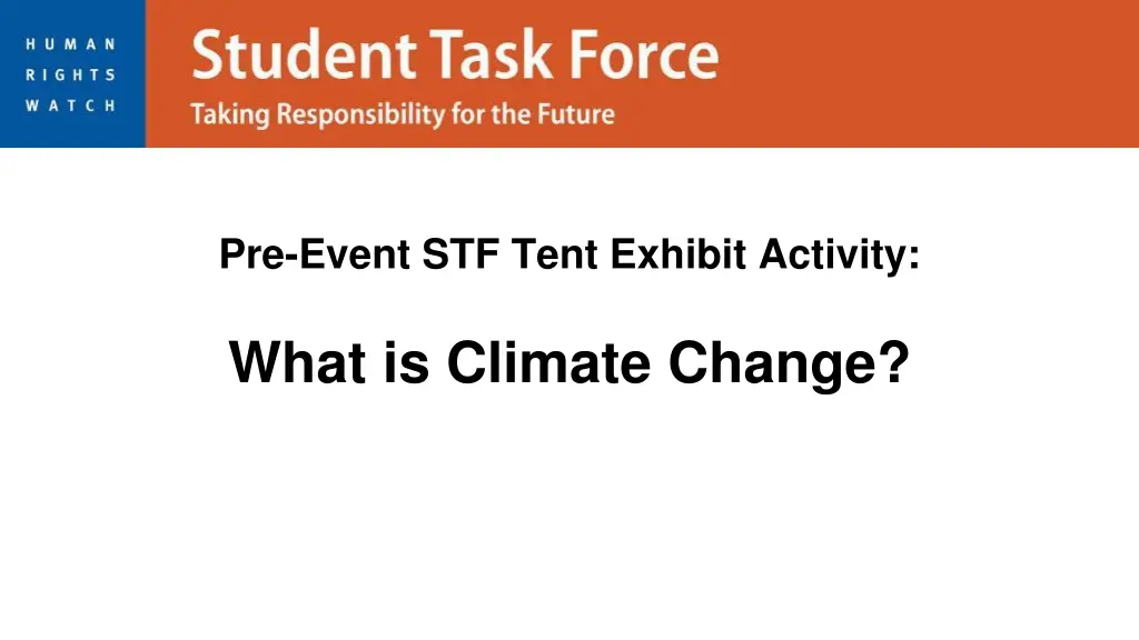 pre event stf tent exhibit activity