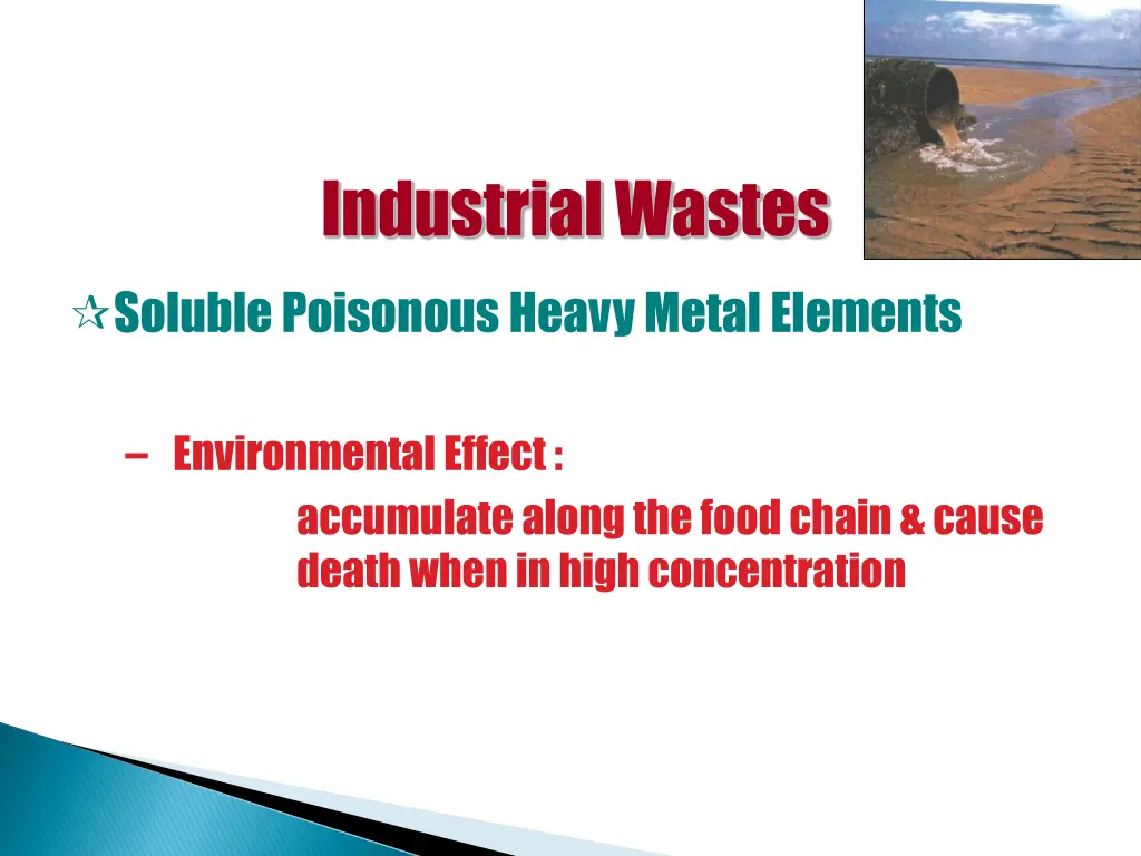 industrial wastes