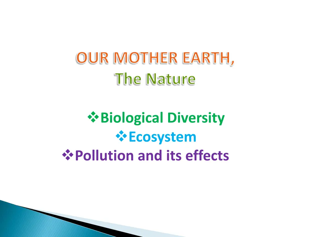 our mother earth the nature