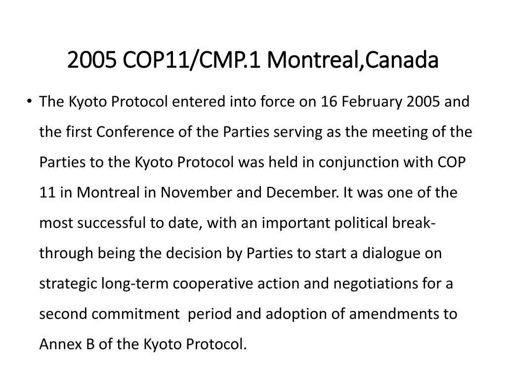 2005 cop11 cmp 1 2005 cop11 cmp 1 montreal canada