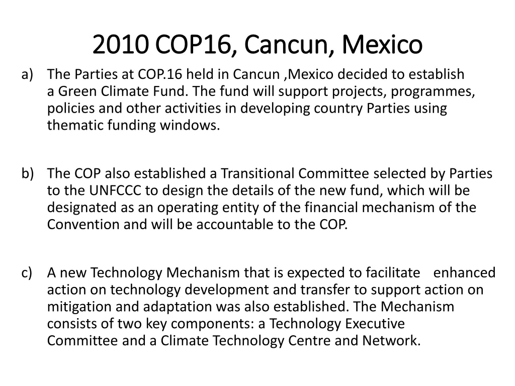 2010 cop16 cancun mexico 2010 cop16 cancun mexico