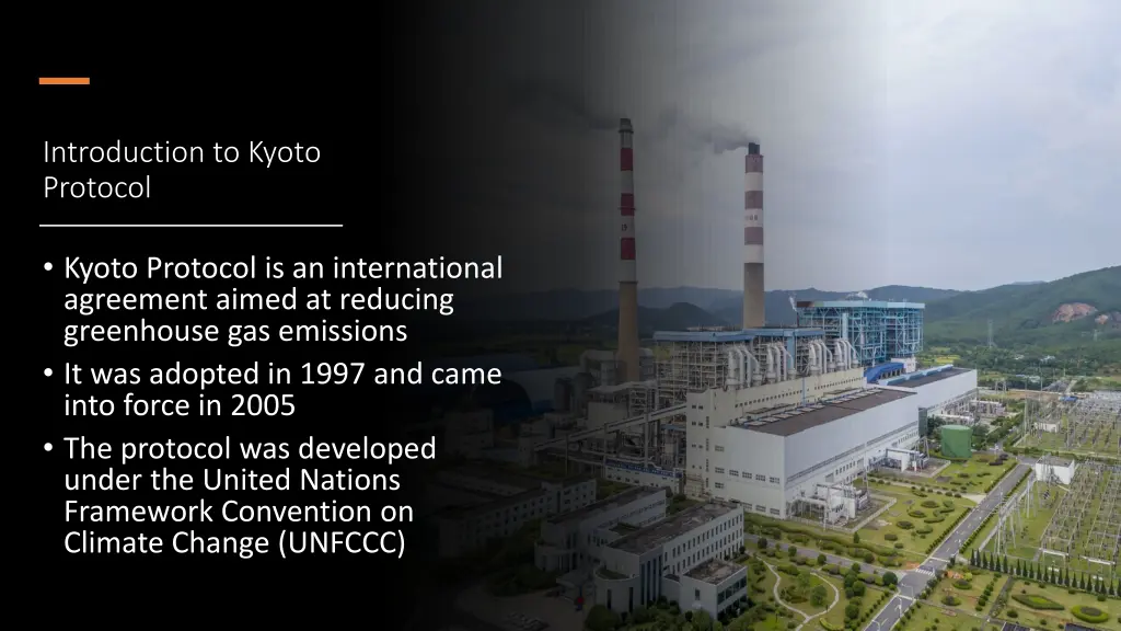 introduction to kyoto protocol