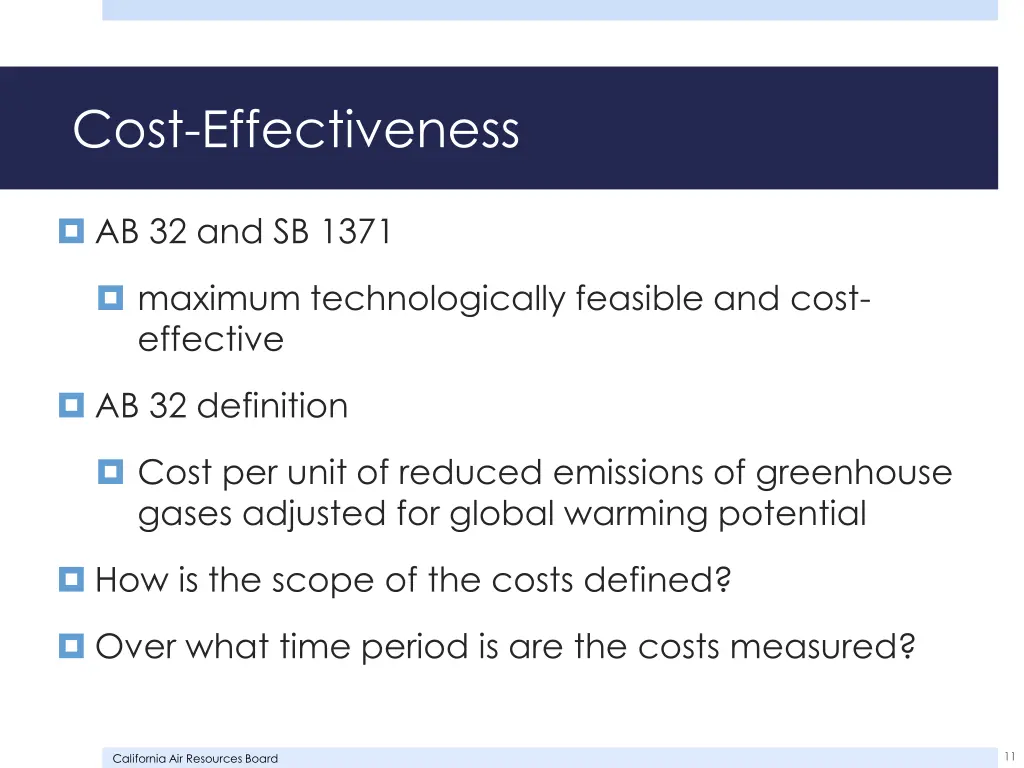 cost effectiveness