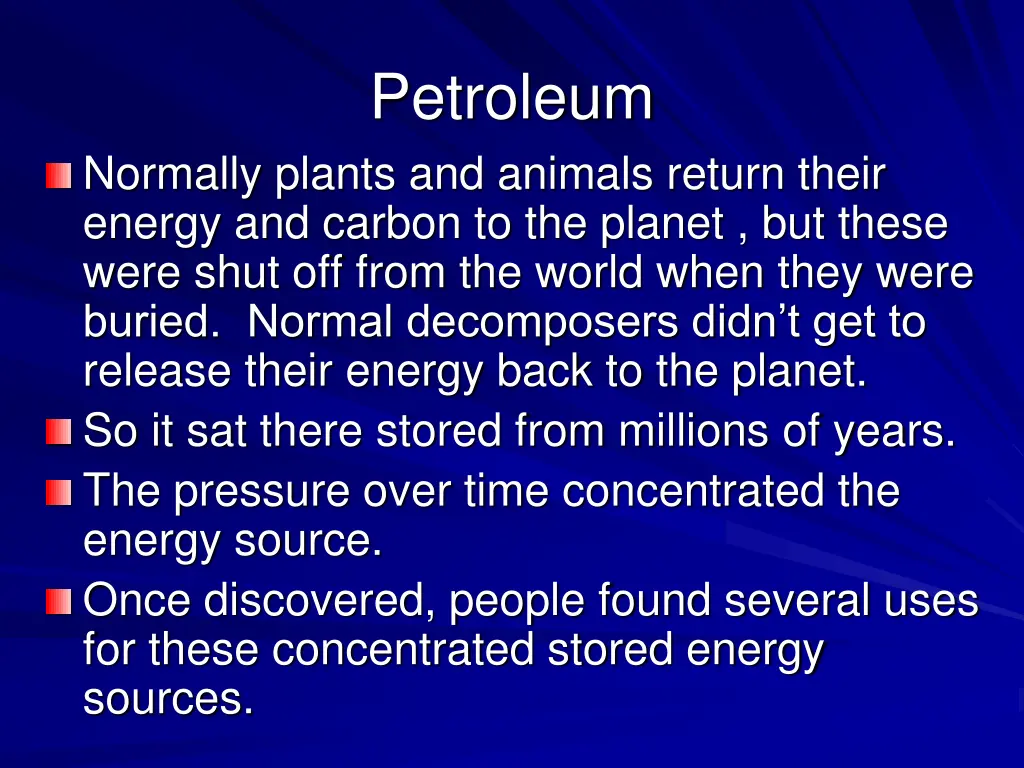 petroleum