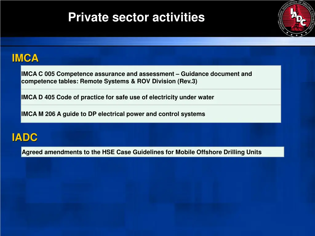 private sector activities 1