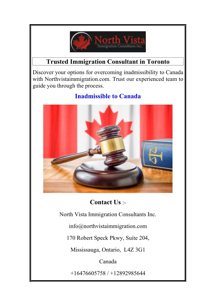 trusted immigration consultant in toronto