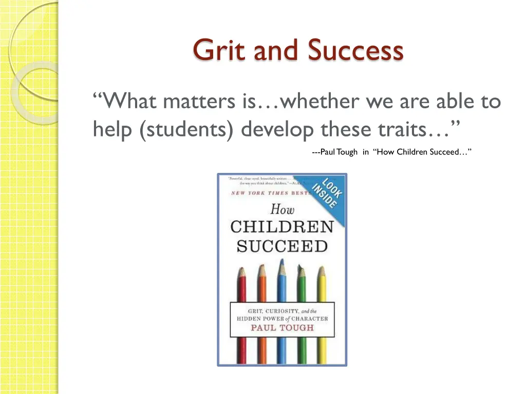 grit and success