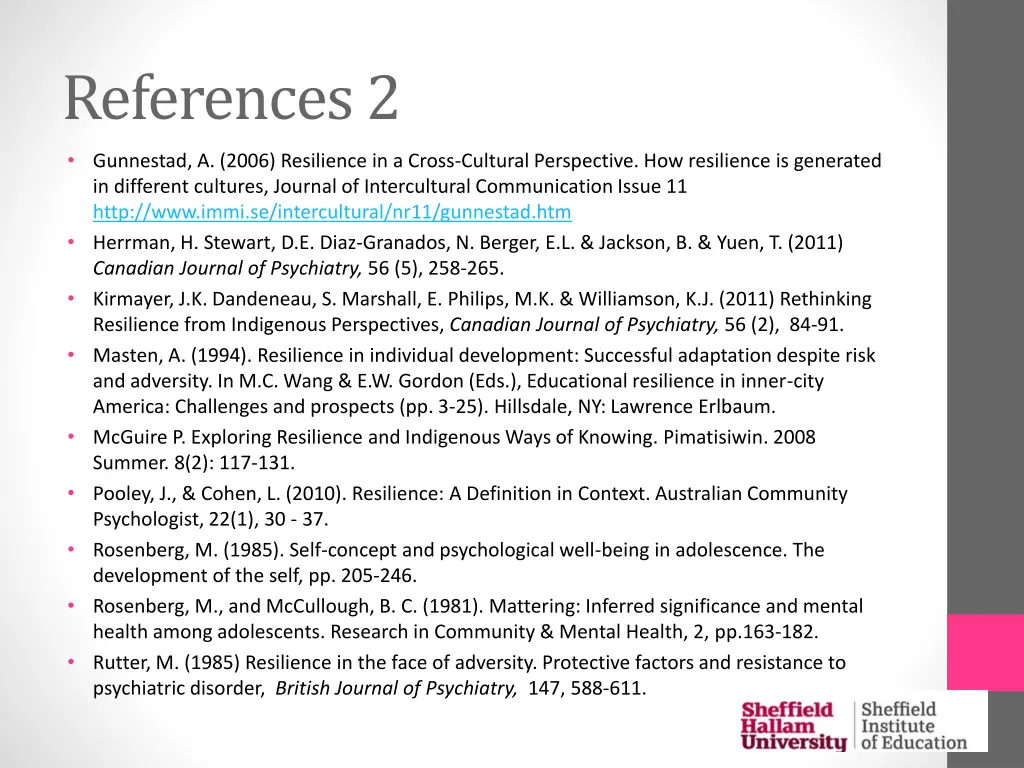 references 2