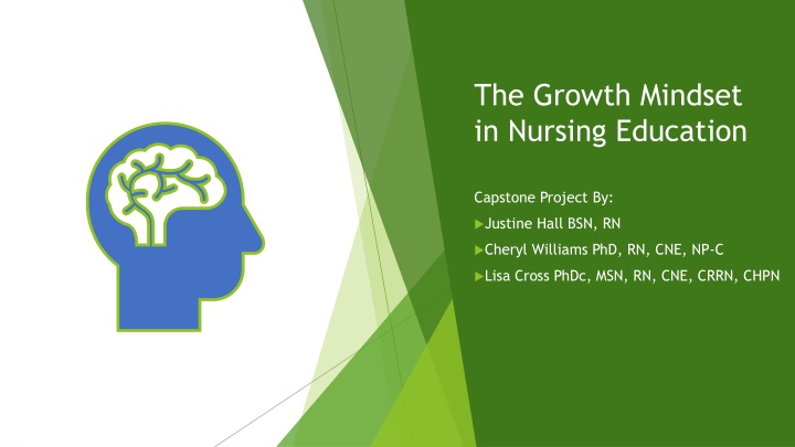 the growth mindset in nursing education