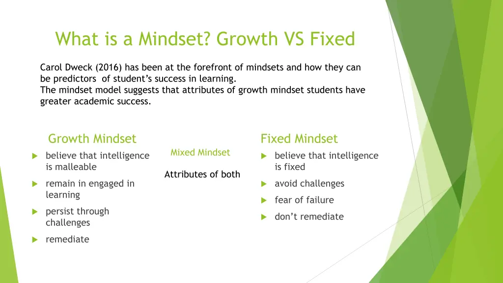 what is a mindset growth vs fixed