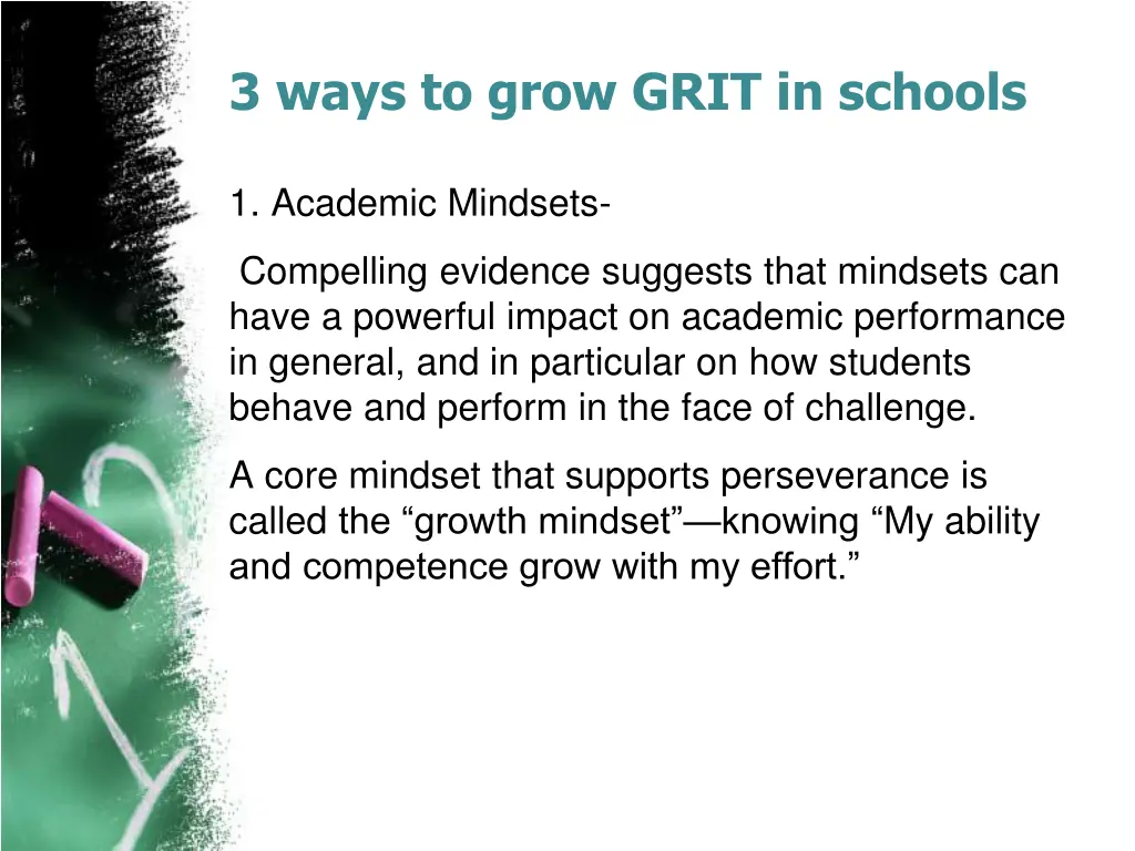 3 ways to grow grit in schools