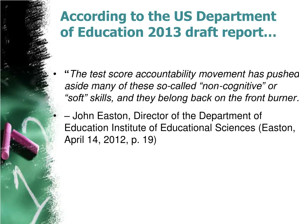 according to the us department of education 2013