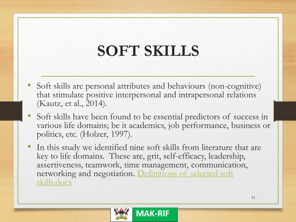 soft skills