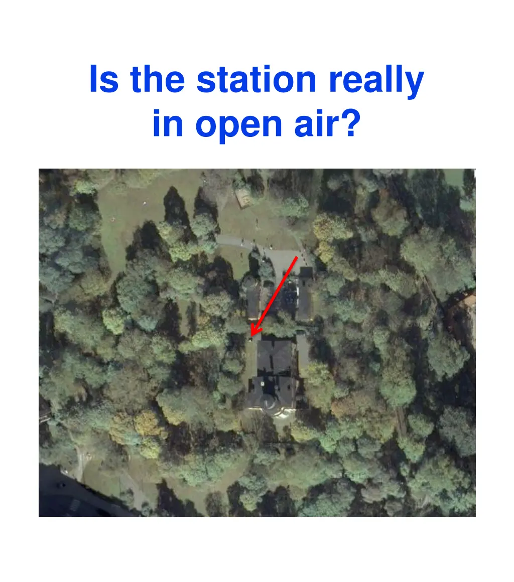 is the station really in open air