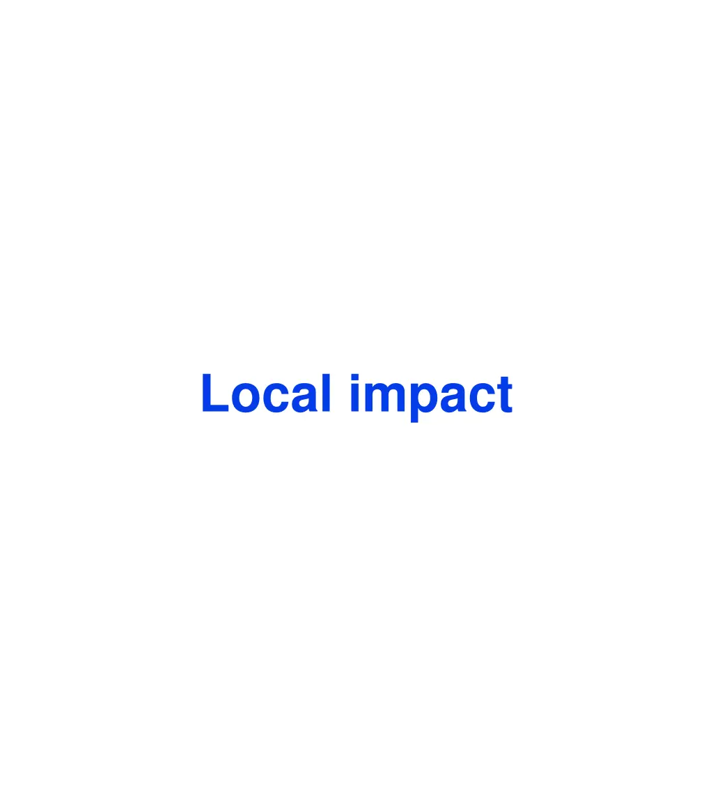 local impact