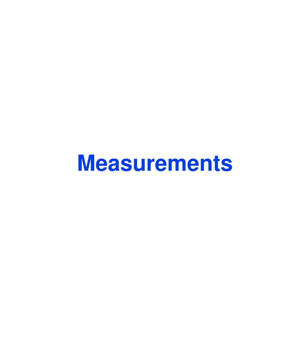 measurements