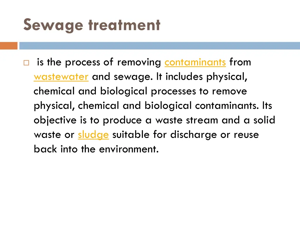 sewage treatment 1