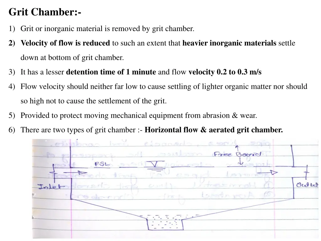 grit chamber