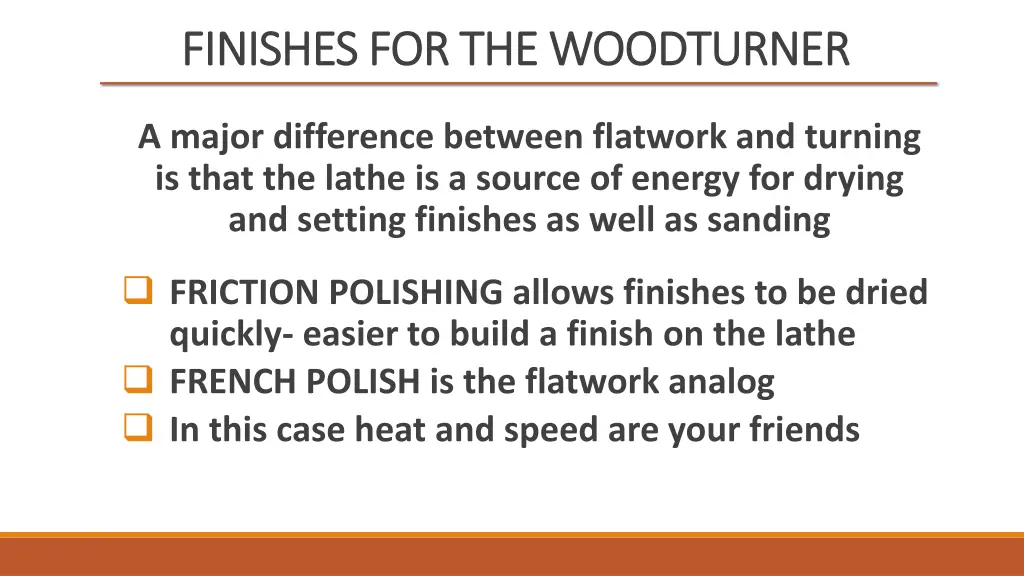 finishes for the woodturner finishes 3