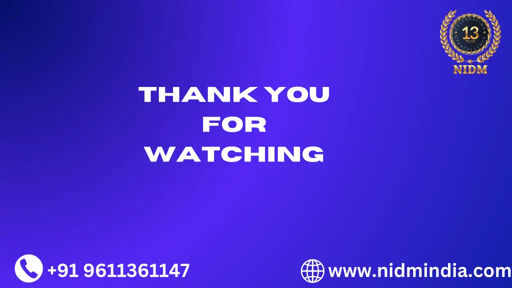 thank you for watching