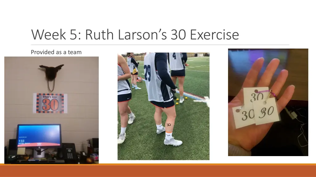 week 5 ruth larson s 30 exercise