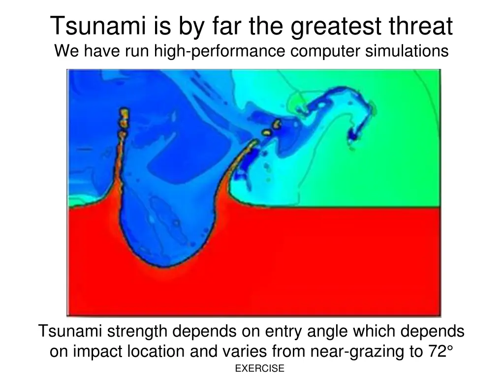 tsunami is by far the greatest threat we have 1