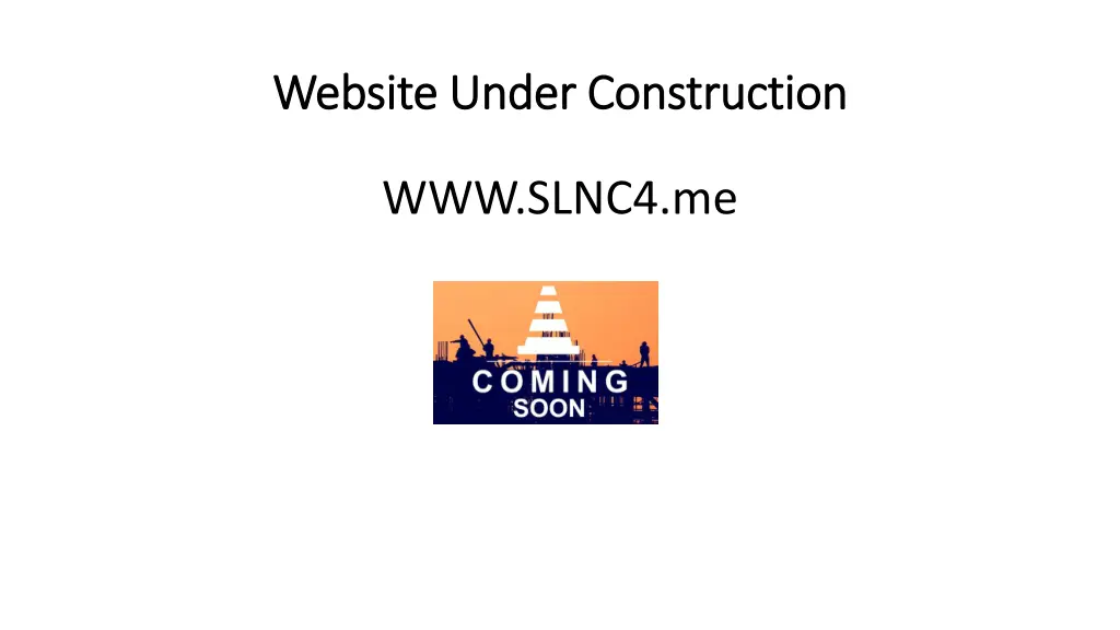 website under construction website under