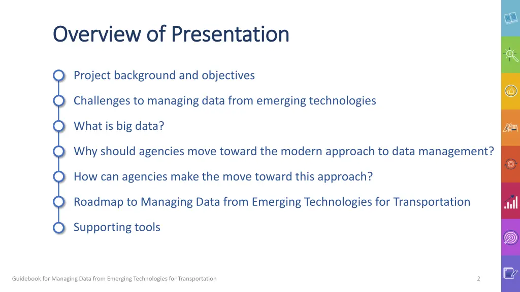 overview of presentation overview of presentation