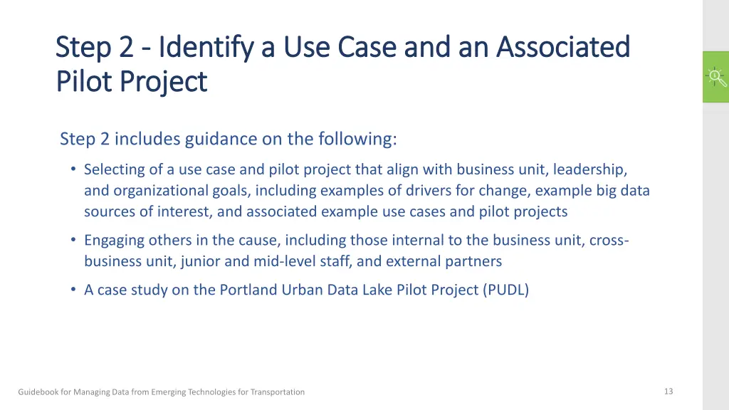 step 2 step 2 identify a use case