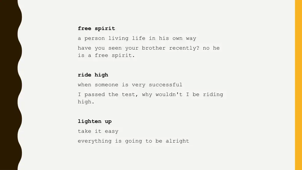 free spirit