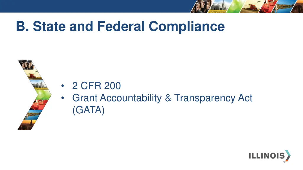 b state and federal compliance