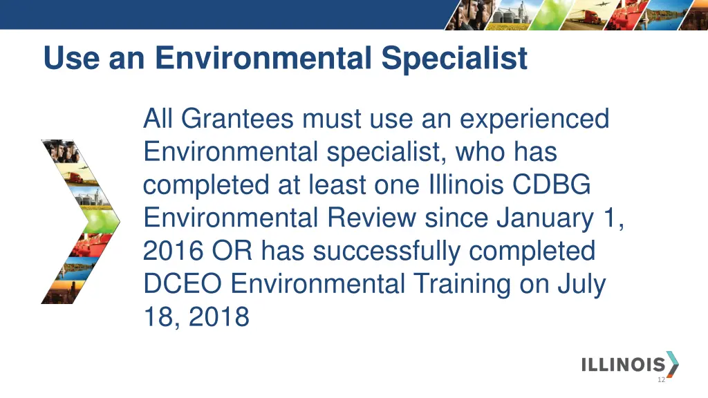 use an environmental specialist