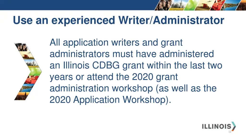 use an experienced writer administrator