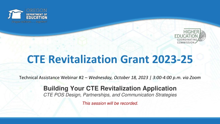 cte revitalization grant 2023 25