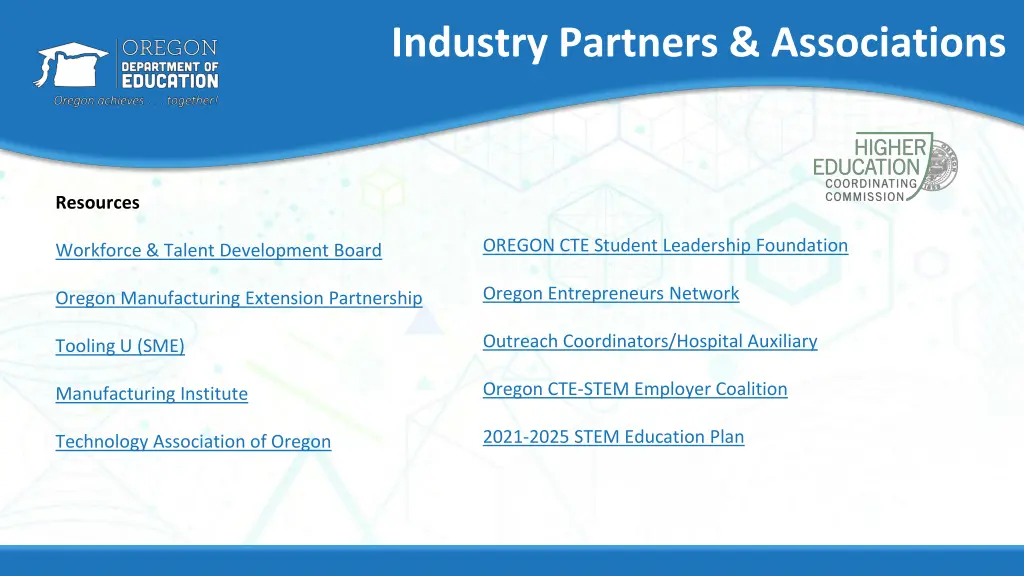 industry partners associations