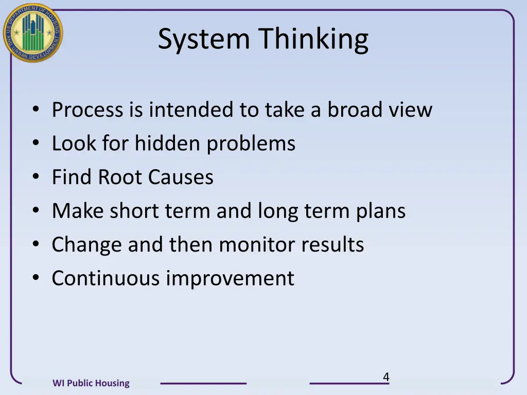 system thinking