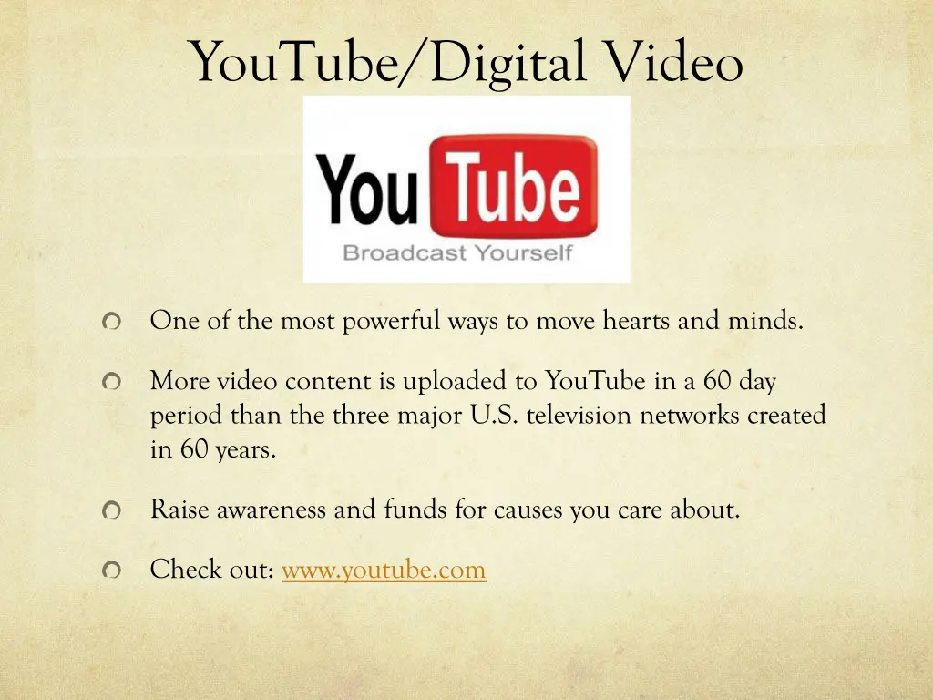 youtube digital video