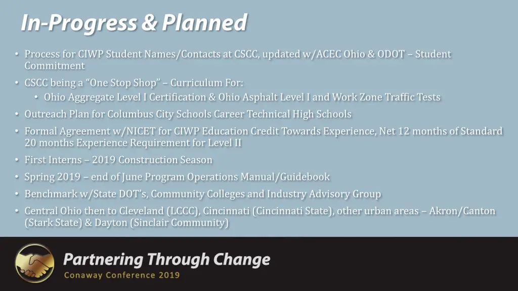 process for ciwp student names contacts at cscc