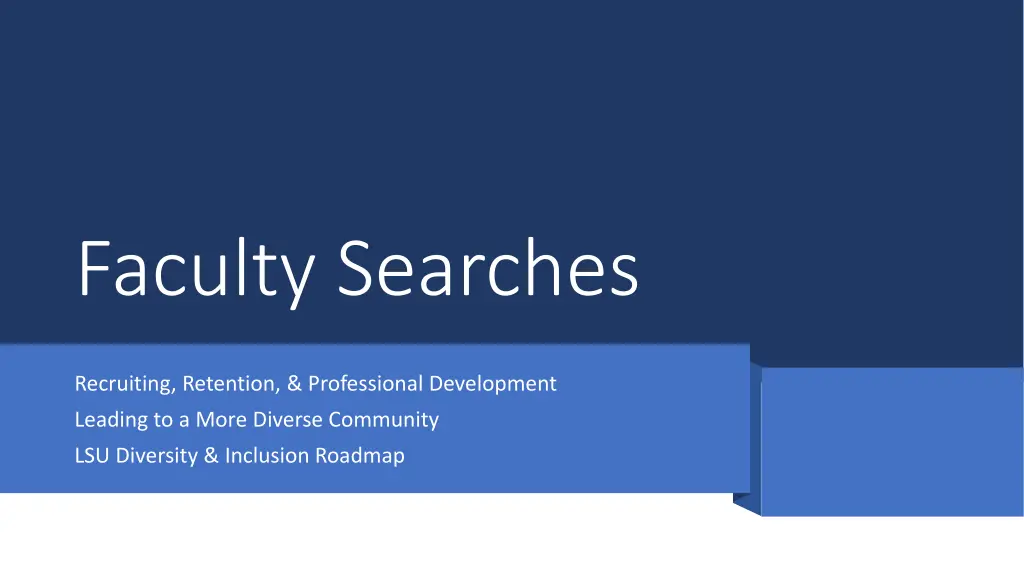 faculty searches 1