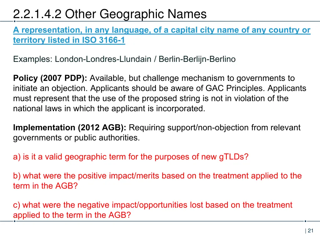 2 2 1 4 2 other geographic names a representation