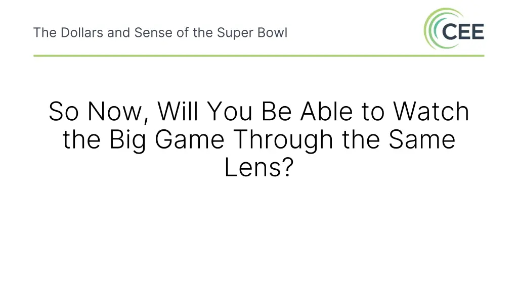 the dollars and sense of the super bowl 10