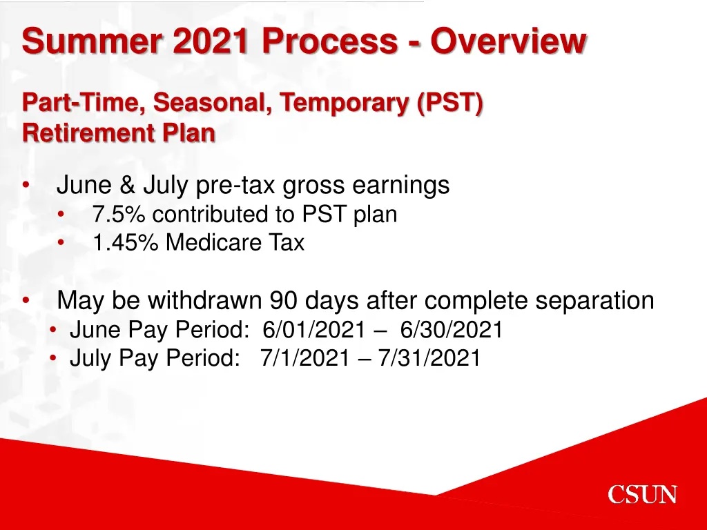 summer 2021 process overview 4