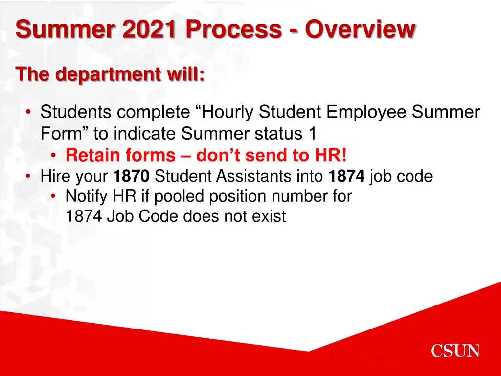 summer 2021 process overview 5