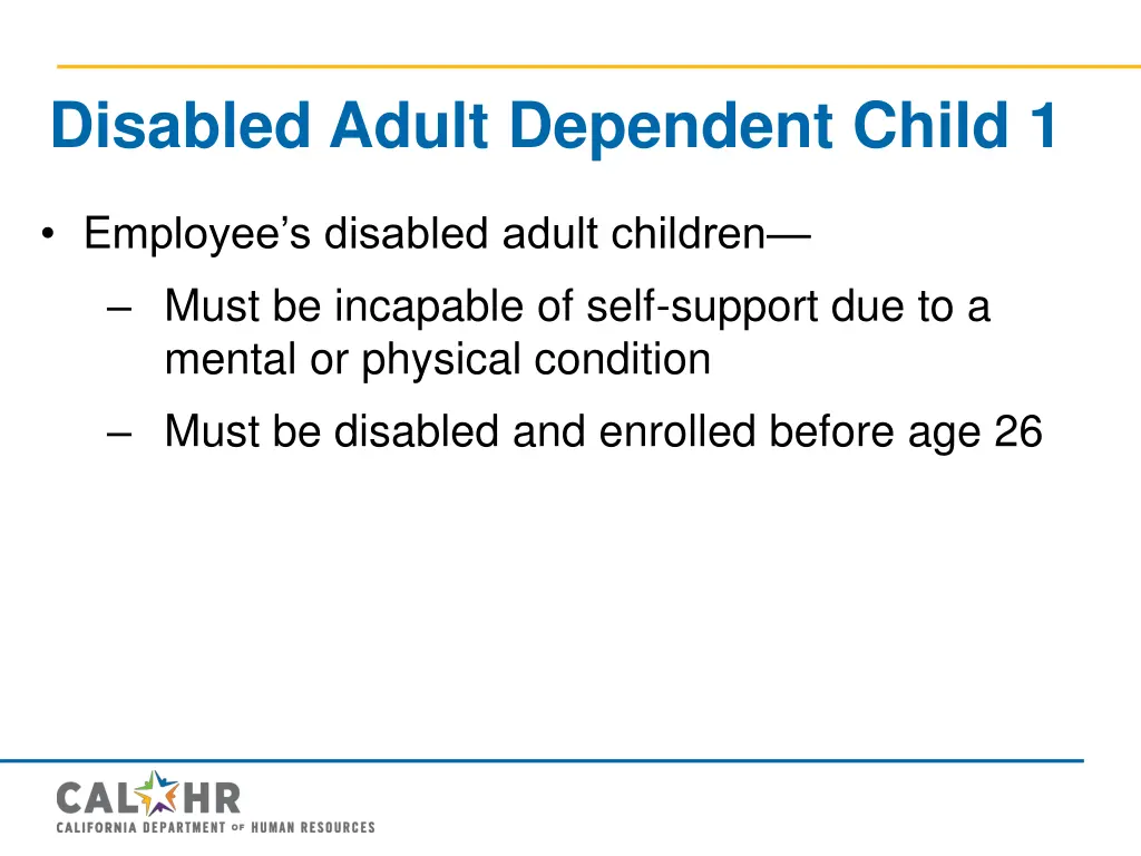 disabled adult dependent child 1