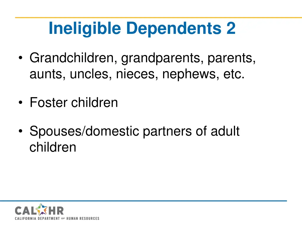 ineligible dependents 2