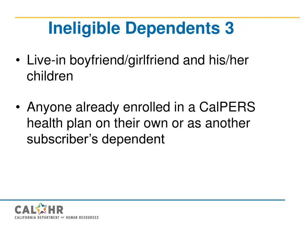 ineligible dependents 3