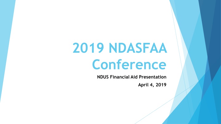 2019 ndasfaa conference ndus financial